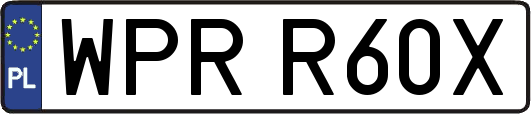 WPRR60X