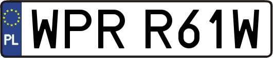 WPRR61W