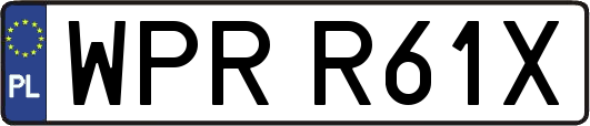 WPRR61X