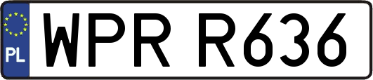 WPRR636