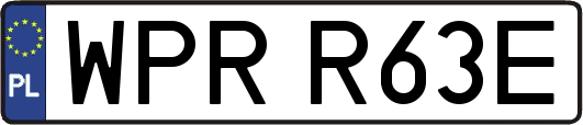 WPRR63E