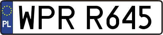 WPRR645
