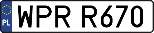 WPRR670
