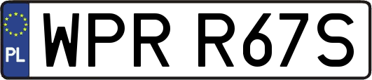WPRR67S