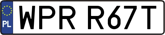WPRR67T