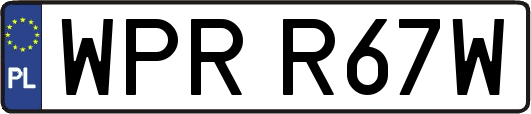 WPRR67W