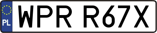 WPRR67X