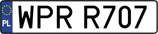 WPRR707