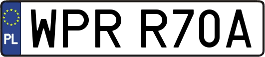 WPRR70A