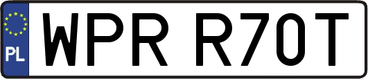 WPRR70T