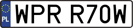 WPRR70W