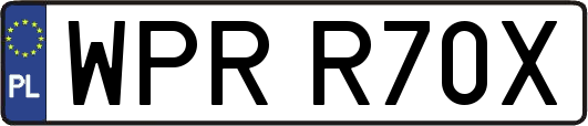 WPRR70X