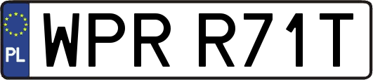 WPRR71T
