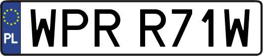 WPRR71W