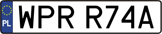 WPRR74A