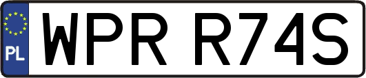 WPRR74S