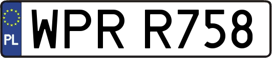 WPRR758