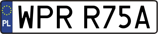 WPRR75A