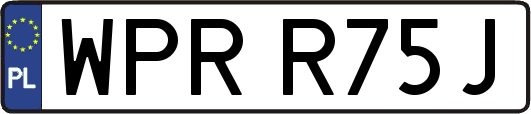 WPRR75J