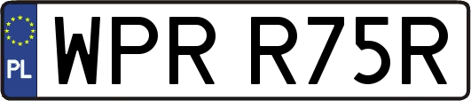 WPRR75R