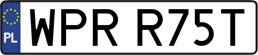 WPRR75T