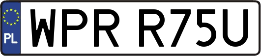 WPRR75U