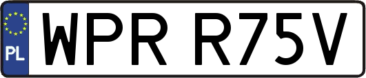 WPRR75V