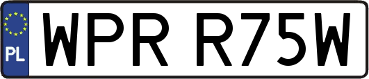 WPRR75W