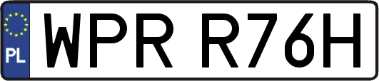 WPRR76H