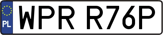 WPRR76P