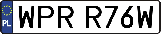 WPRR76W