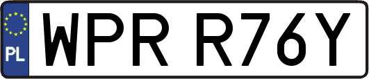 WPRR76Y