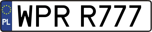 WPRR777
