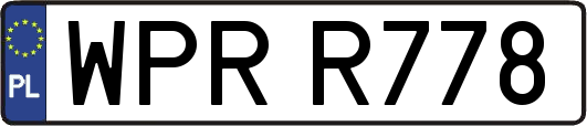 WPRR778