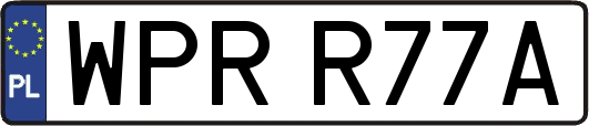 WPRR77A