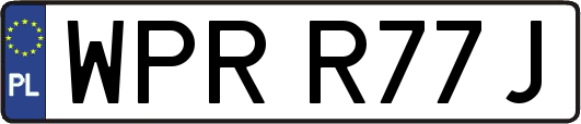 WPRR77J