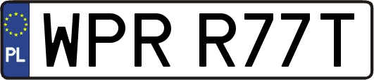 WPRR77T