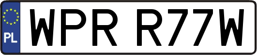 WPRR77W