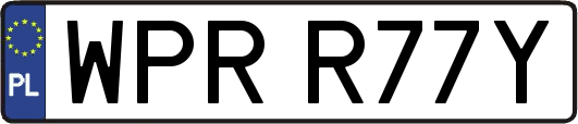 WPRR77Y
