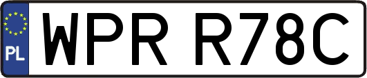 WPRR78C