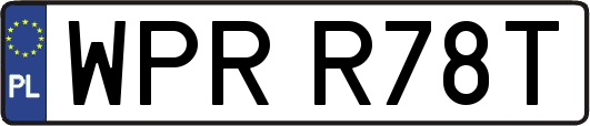 WPRR78T