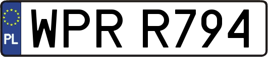 WPRR794