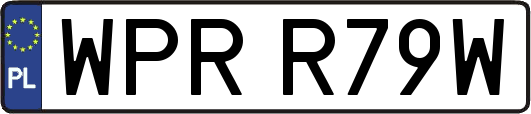 WPRR79W