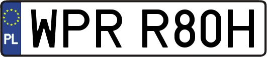 WPRR80H