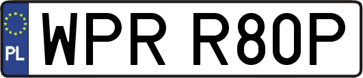 WPRR80P