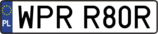 WPRR80R