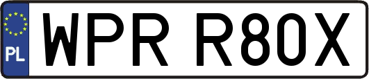 WPRR80X