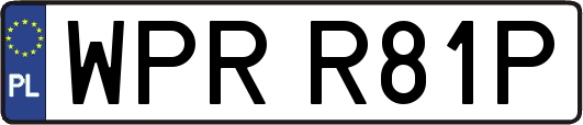 WPRR81P