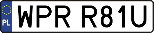 WPRR81U