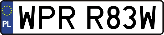 WPRR83W